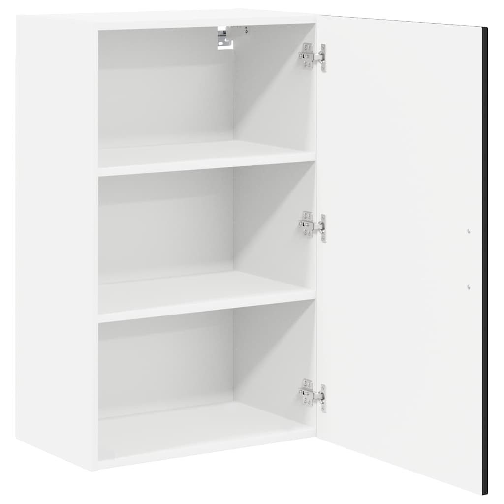 Ormar za Zid Lucca Crna 50 x 31 x 80 cm Konstruirano drvo