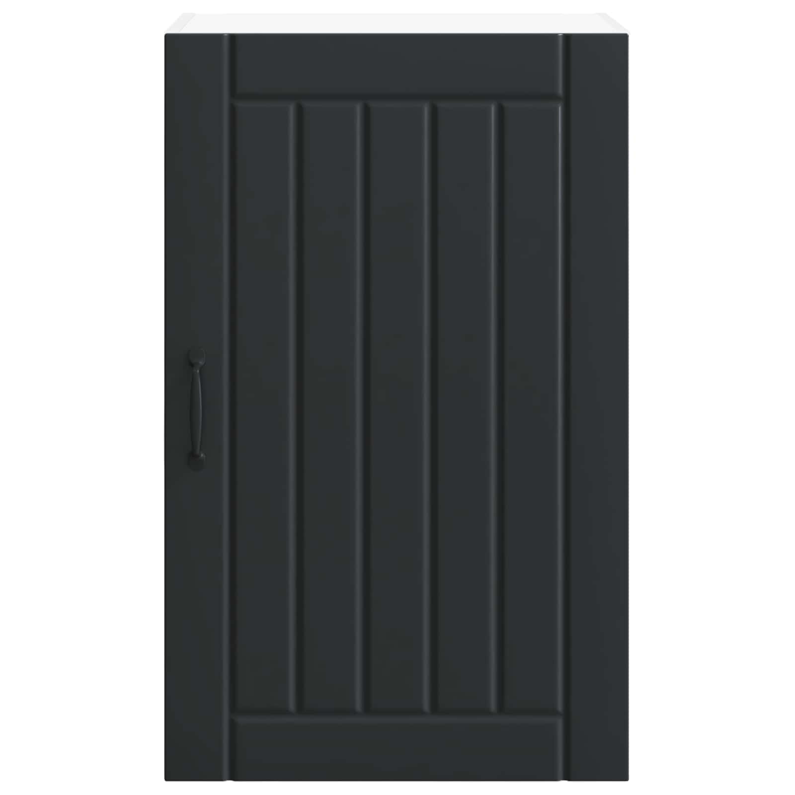 Ormar za Zid Lucca Crna 50 x 31 x 80 cm Konstruirano drvo