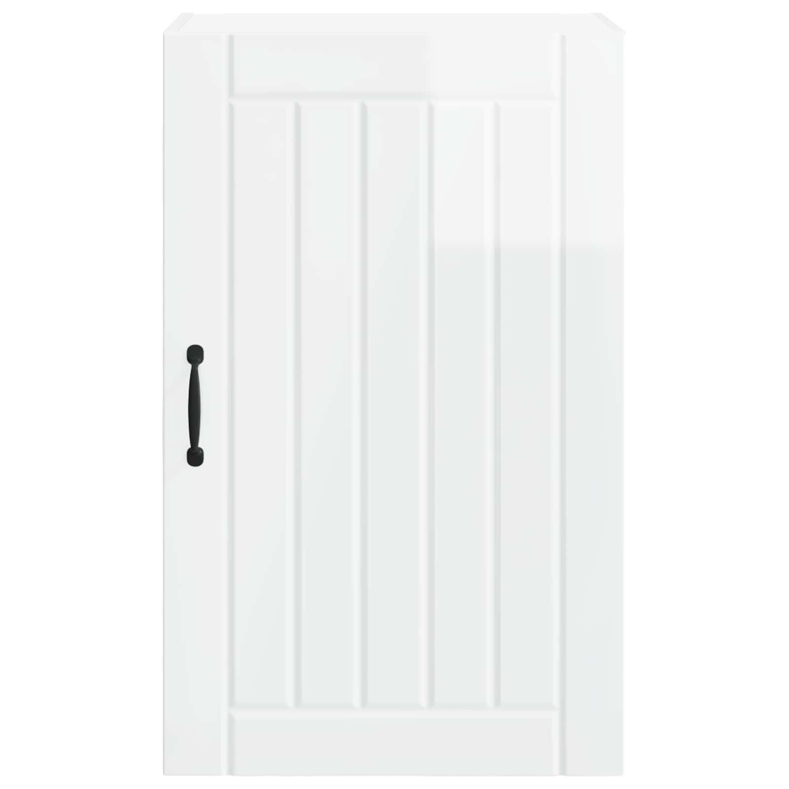 Ormar za Zid Lucca Bijela visokog sjaja 50 x 31 x 80 cm