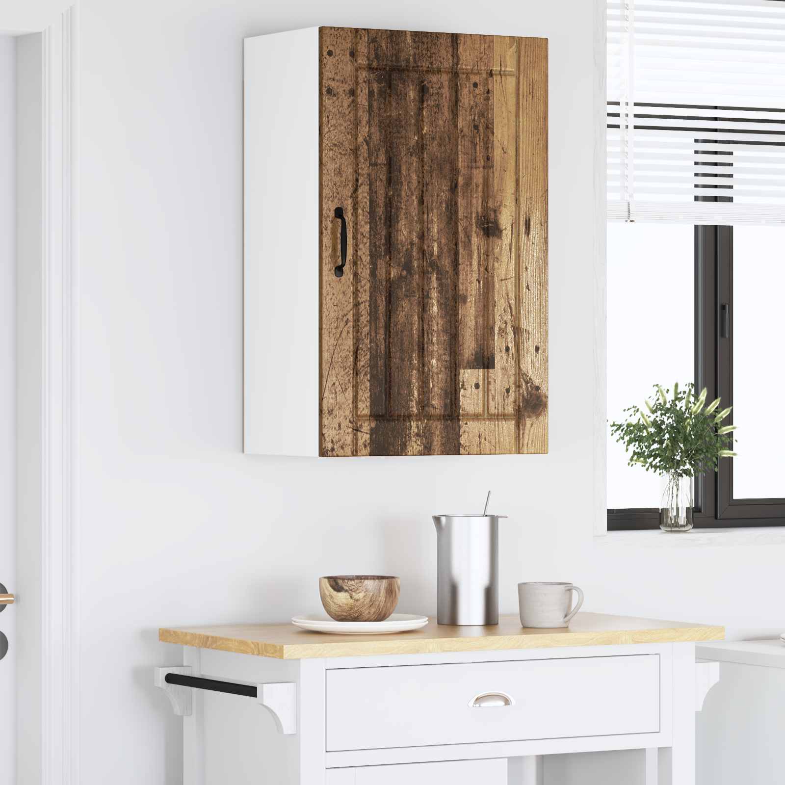 Ormar za Zid Lucca Staro drvo 50 x 31 x 80 cm Konstruirano drvo