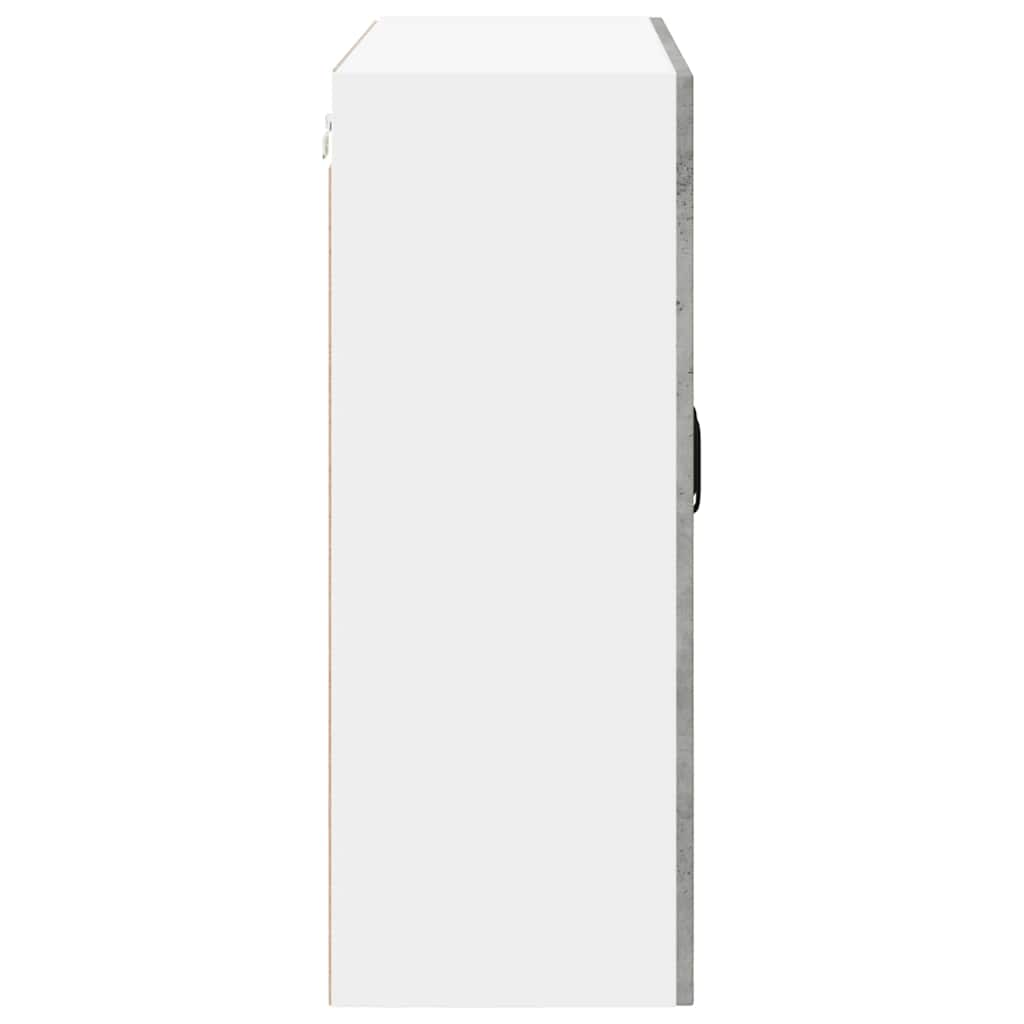 Ormar za Zid Lucca Betonska siva 80 x 31 x 80 cm