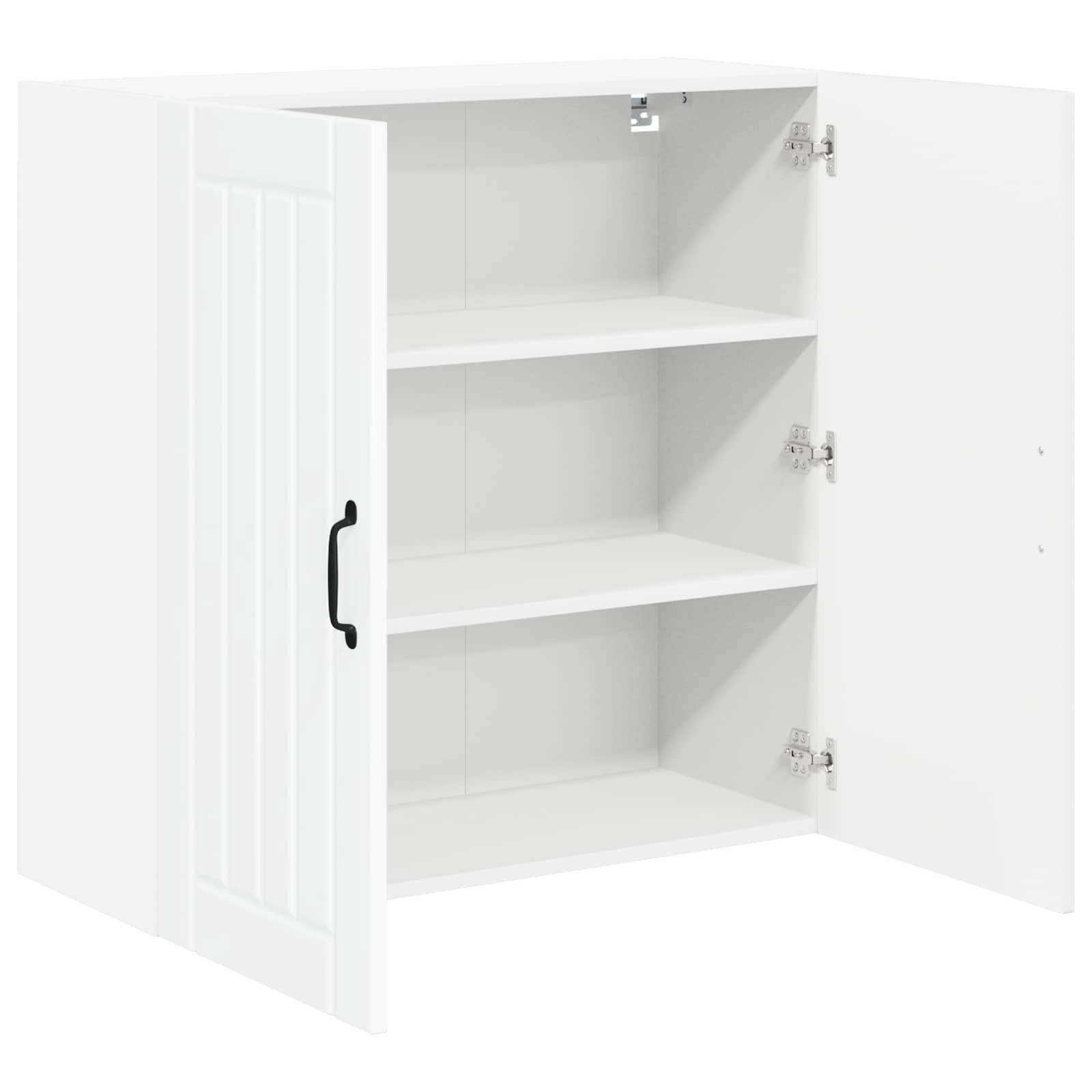 Ormar za Zid Lucca Bijela visokog sjaja 80 x 31 x 80 cm