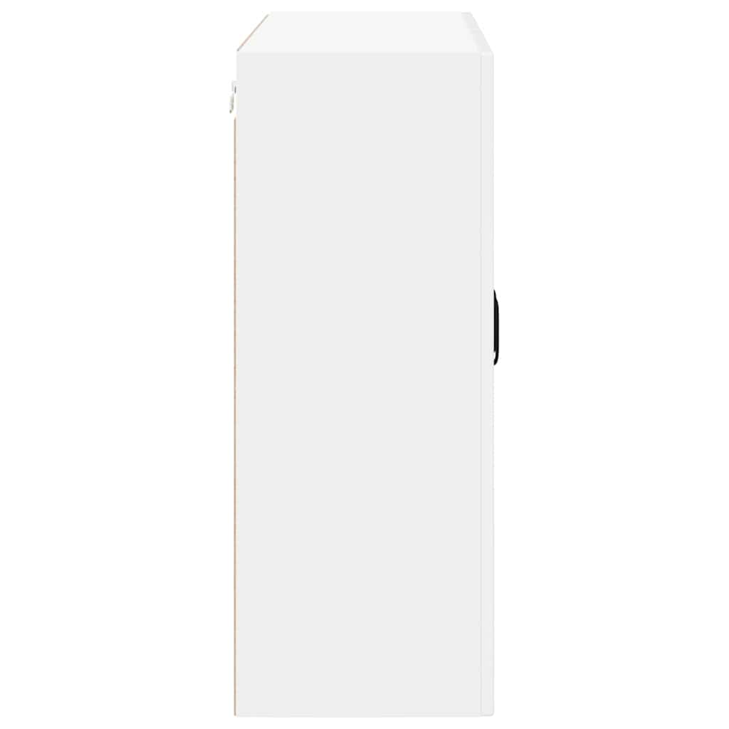 Ormar za Zid Lucca Bijela visokog sjaja 80 x 31 x 80 cm
