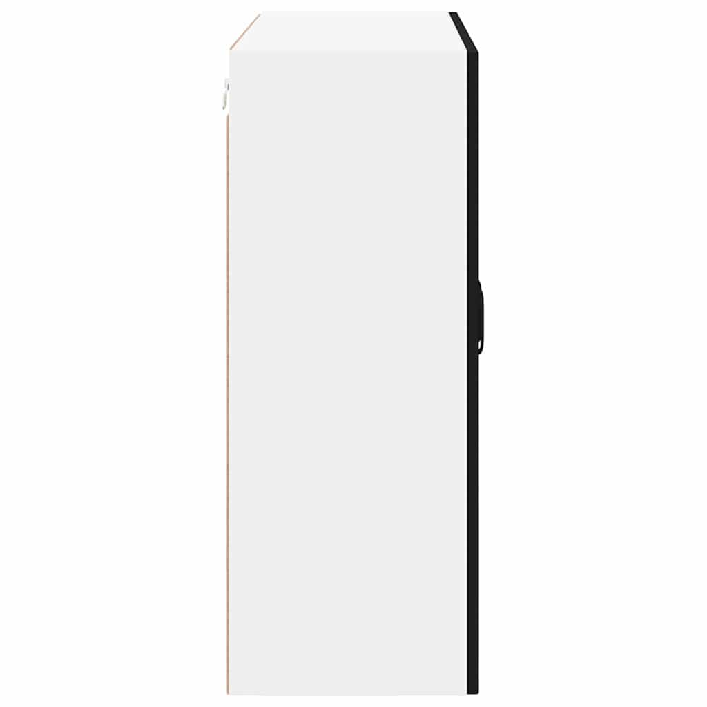 Zidni stakleni ormarić Lucca Crna 80 x 31 x 80 cm
