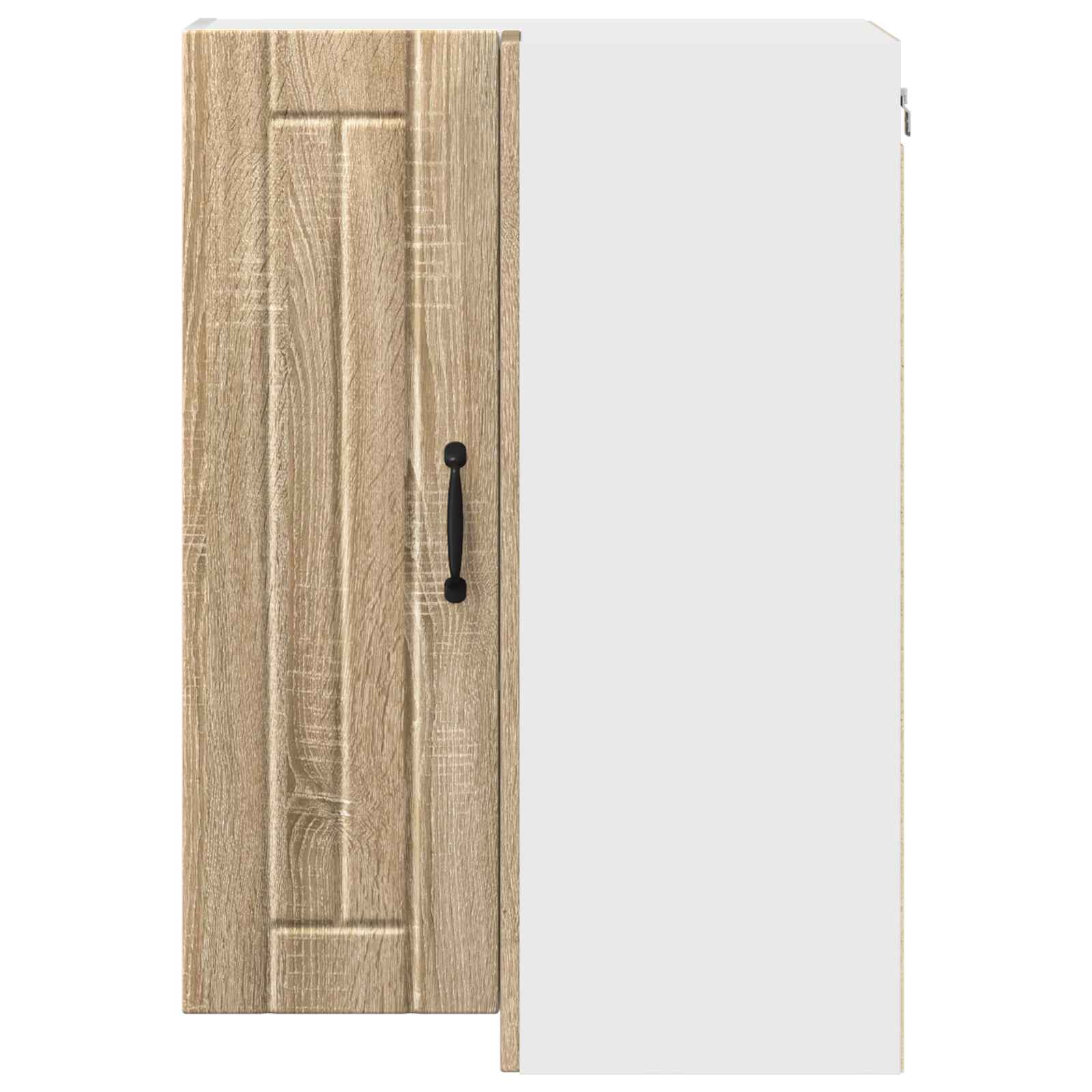 Zidni kutni ormar Lucca Hrast sonoma 57 x 57 x 80 cm