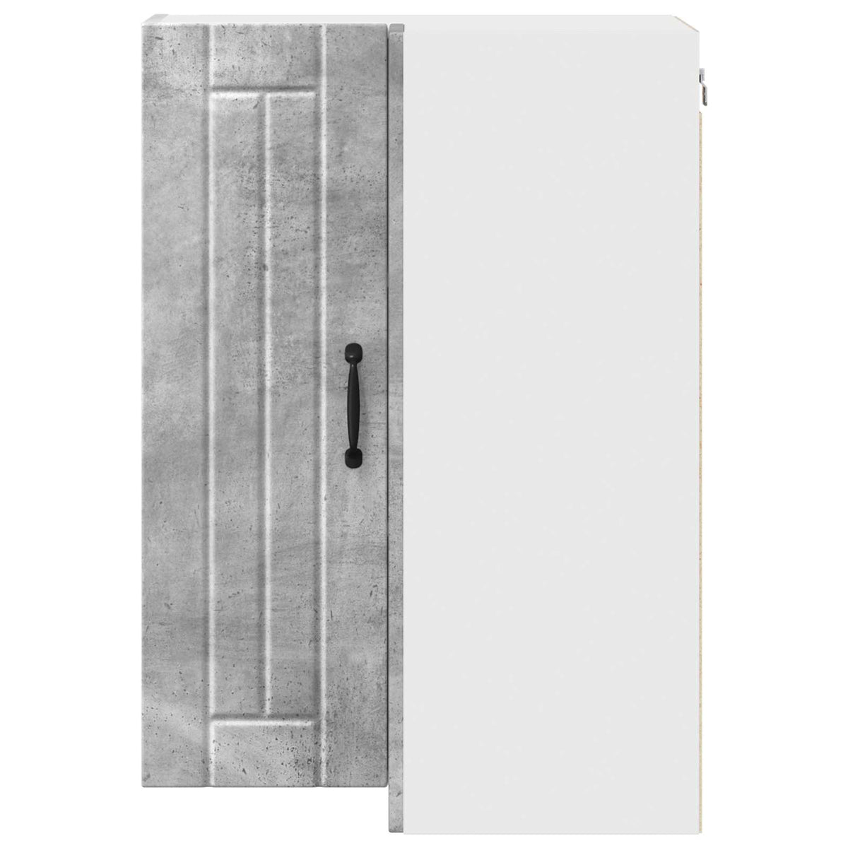 Zidni kutni ormar Lucca Betonska siva 57 x 57 x 80 cm