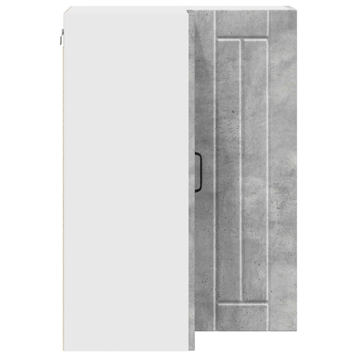 Zidni kutni ormar Lucca Betonska siva 57 x 57 x 80 cm