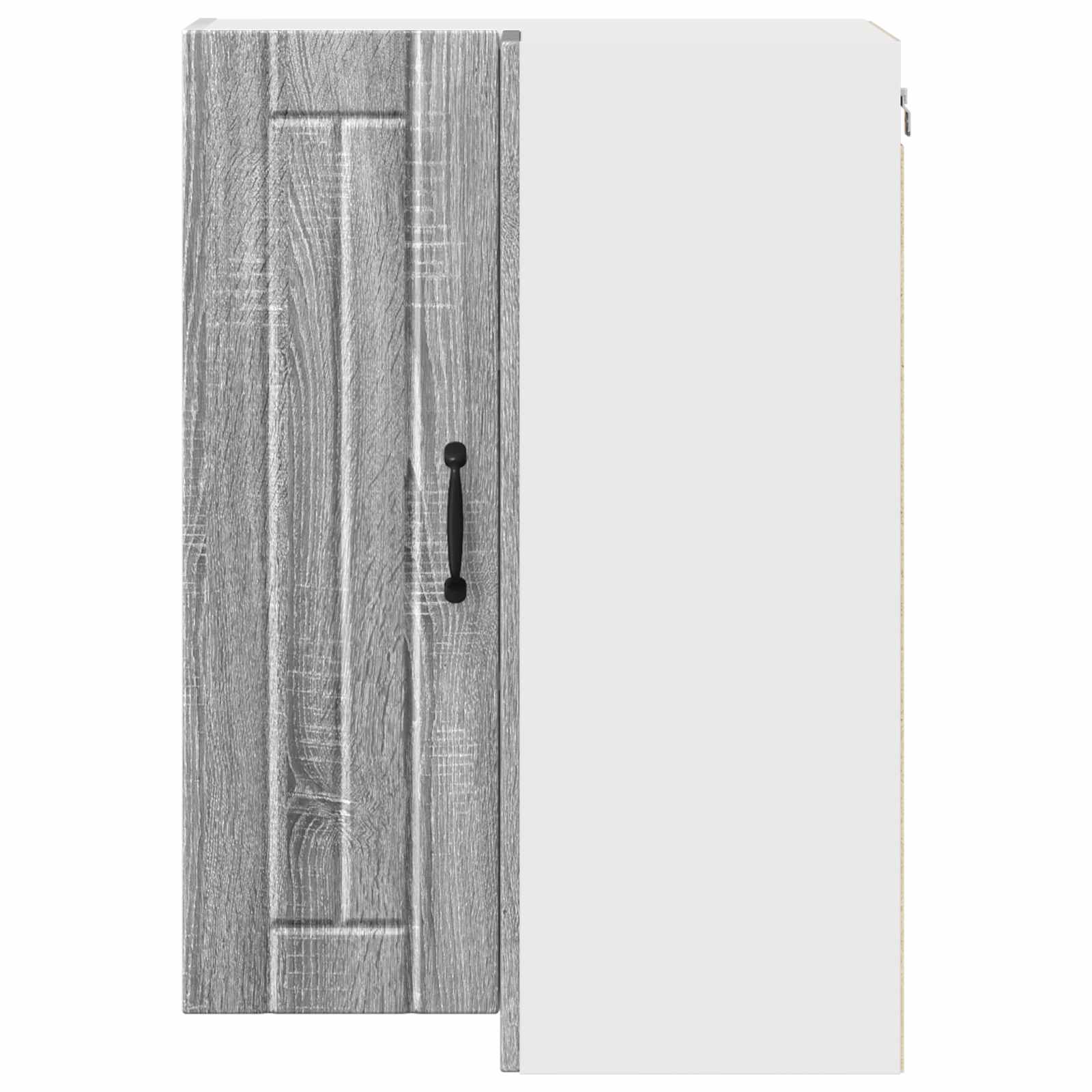 Zidni kutni ormar Lucca Siva sonoma 57 x 57 x 80 cm