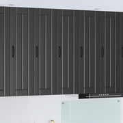 Ormar za Zid Lucca Crna 30 x 31 x 100 cm Konstruirano drvo