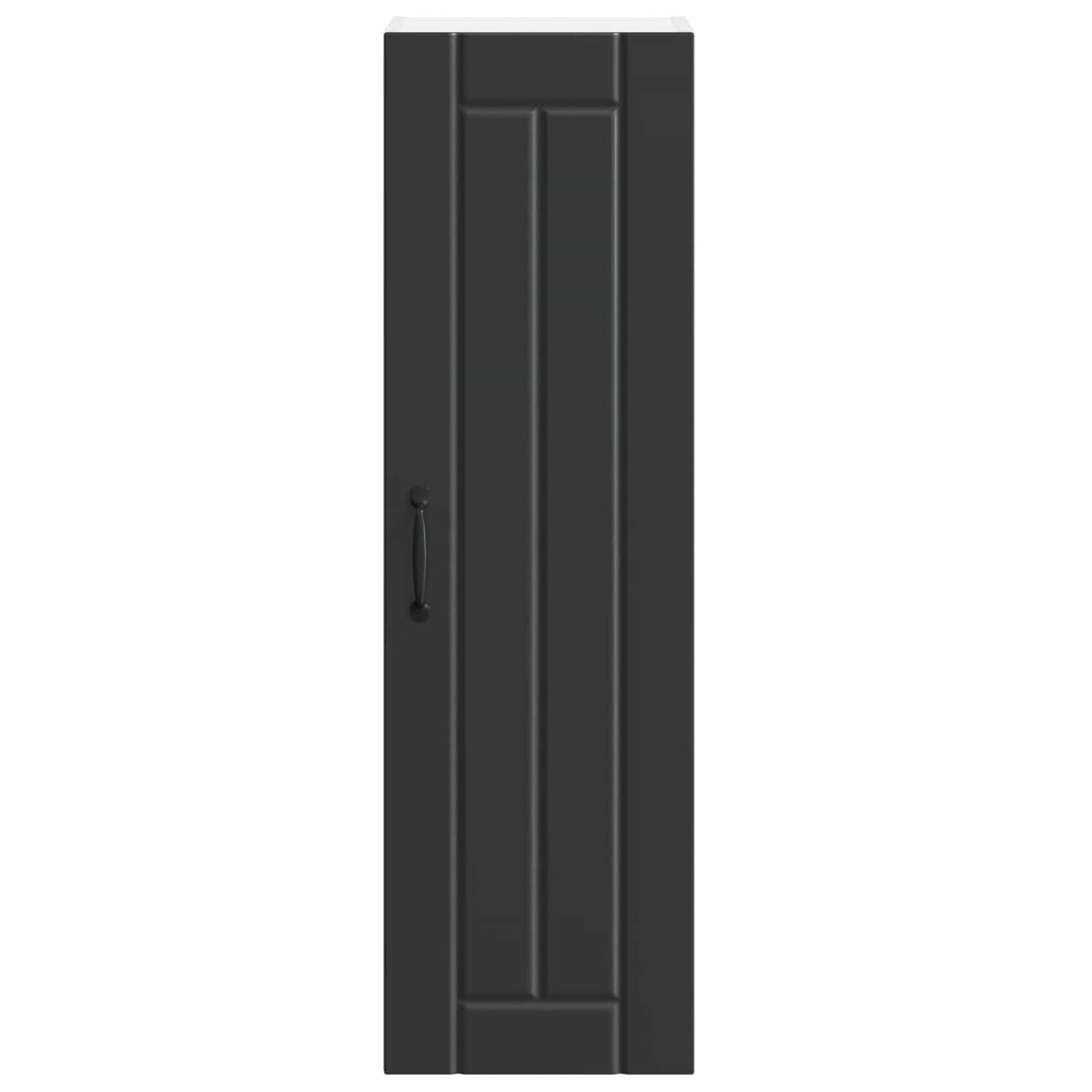 Ormar za Zid Lucca Crna 30 x 31 x 100 cm Konstruirano drvo