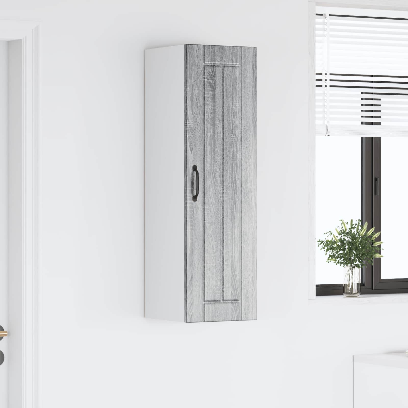 Ormar za Zid Lucca Siva sonoma 30 x 31 x 100 cm