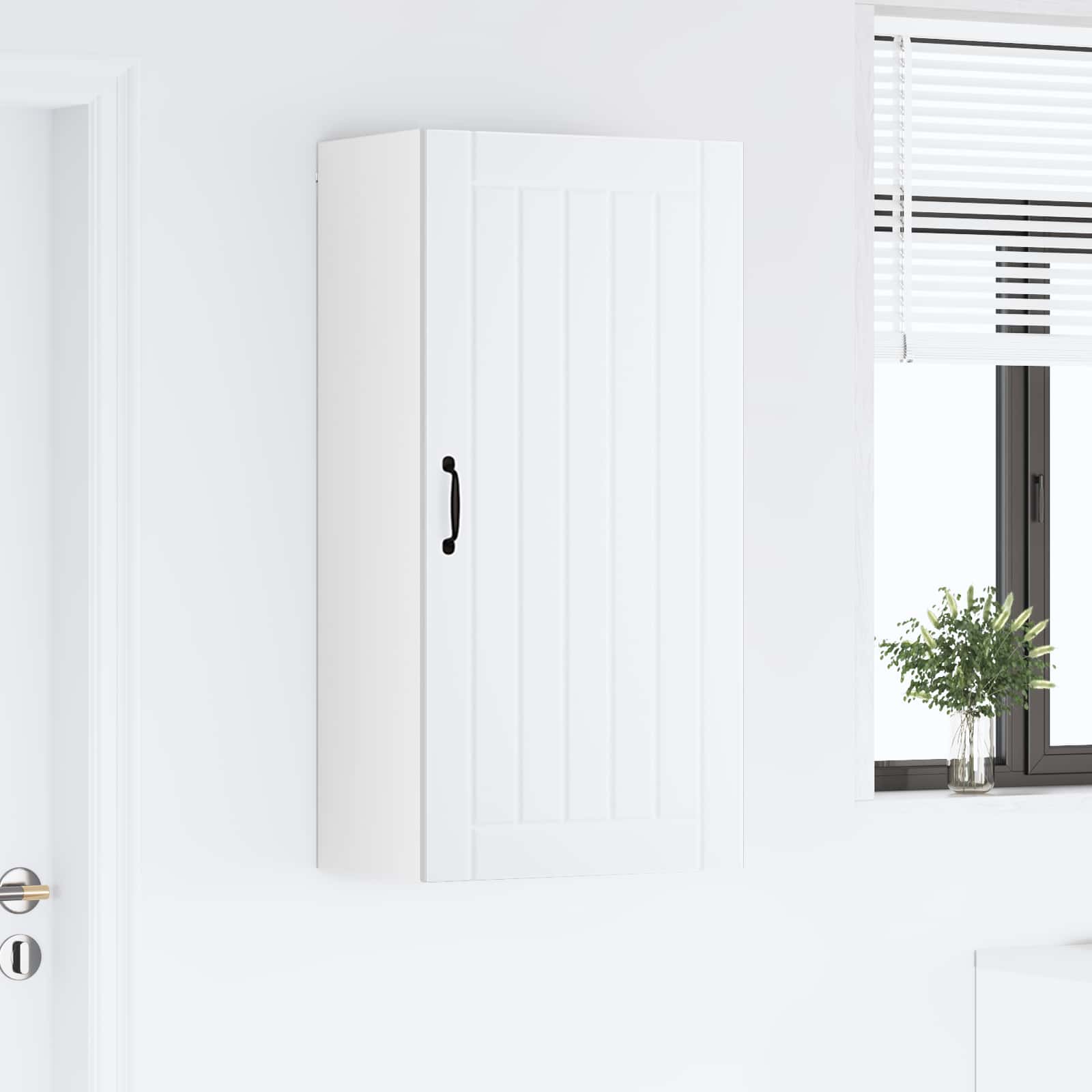 Ormar za Zid Lucca Bijela 50 x 31 x 100 cm Konstruirano drvo