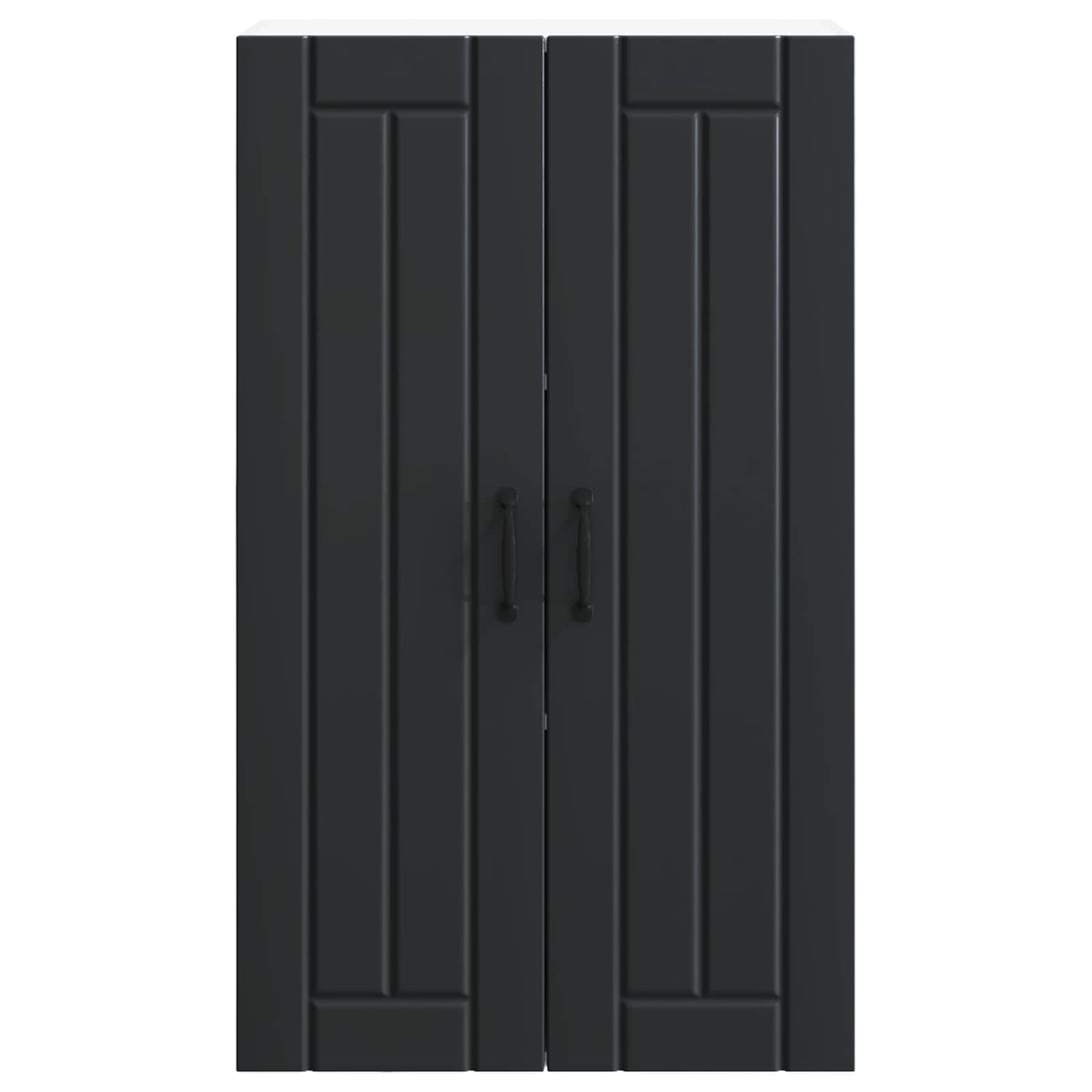 Ormar za Zid Lucca Crna 60 x 31 x 100 cm Konstruirano drvo