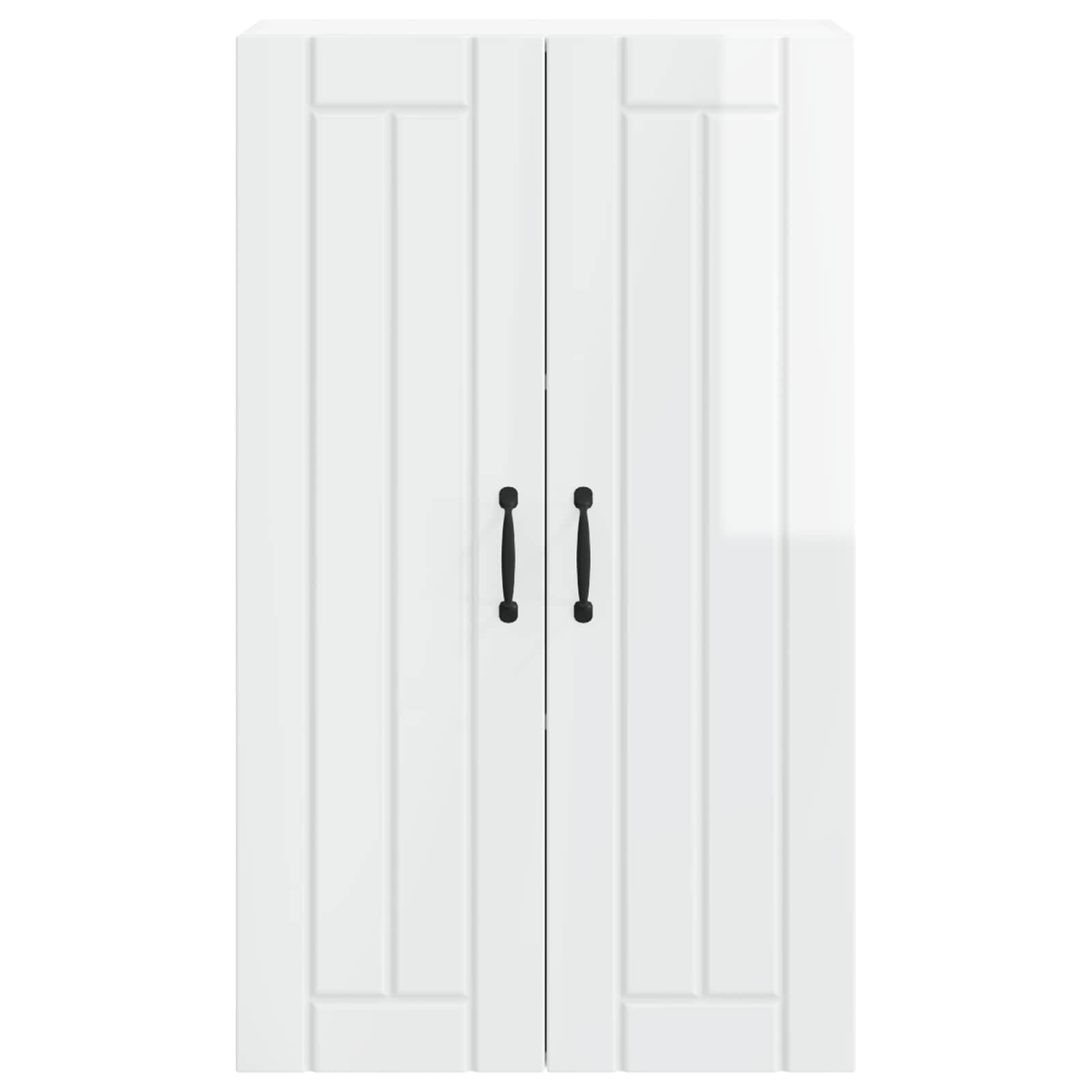 Ormar za Zid Lucca Bijela visokog sjaja 60 x 31 x 100 cm