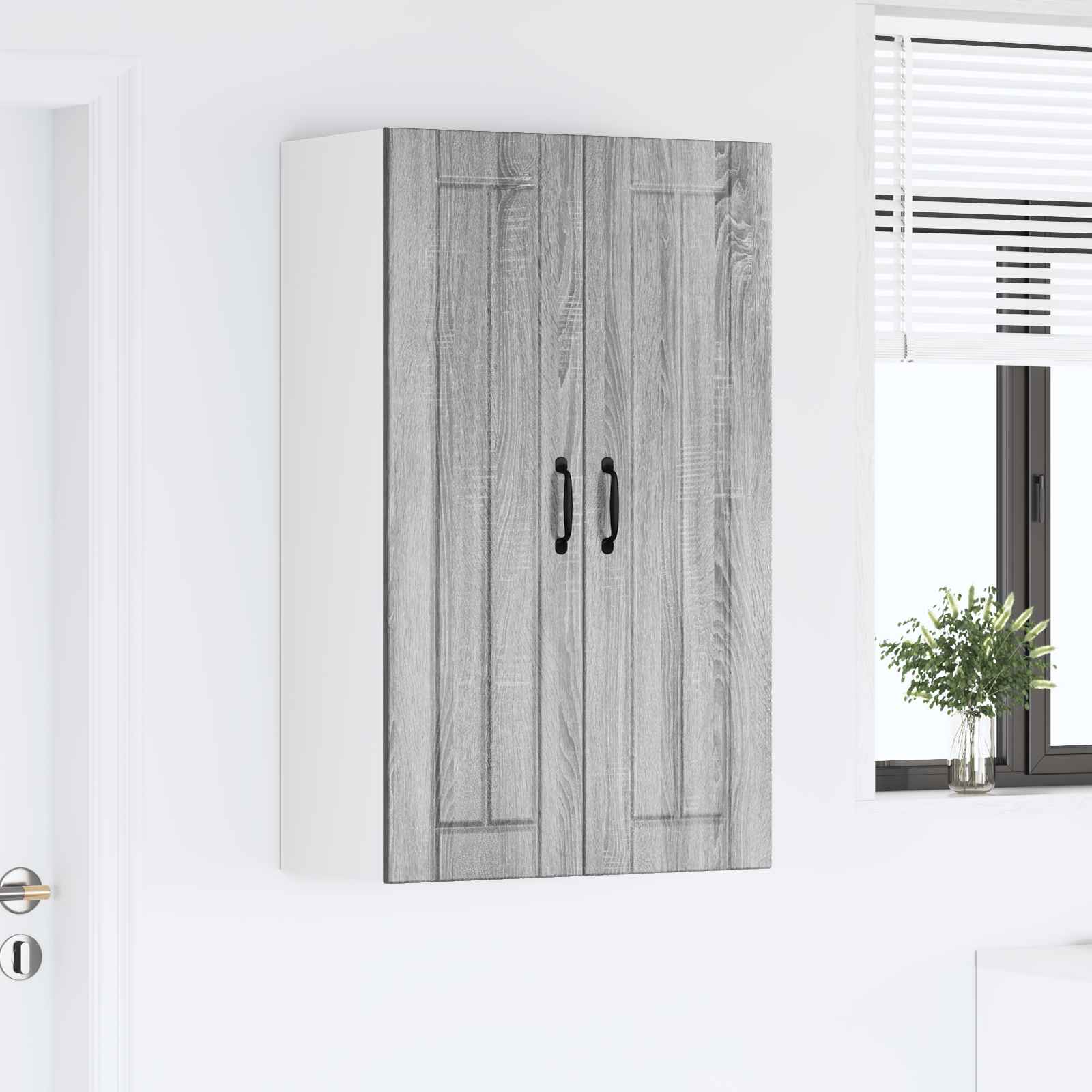 Ormar za Zid Lucca Siva sonoma 60 x 31 x 100 cm