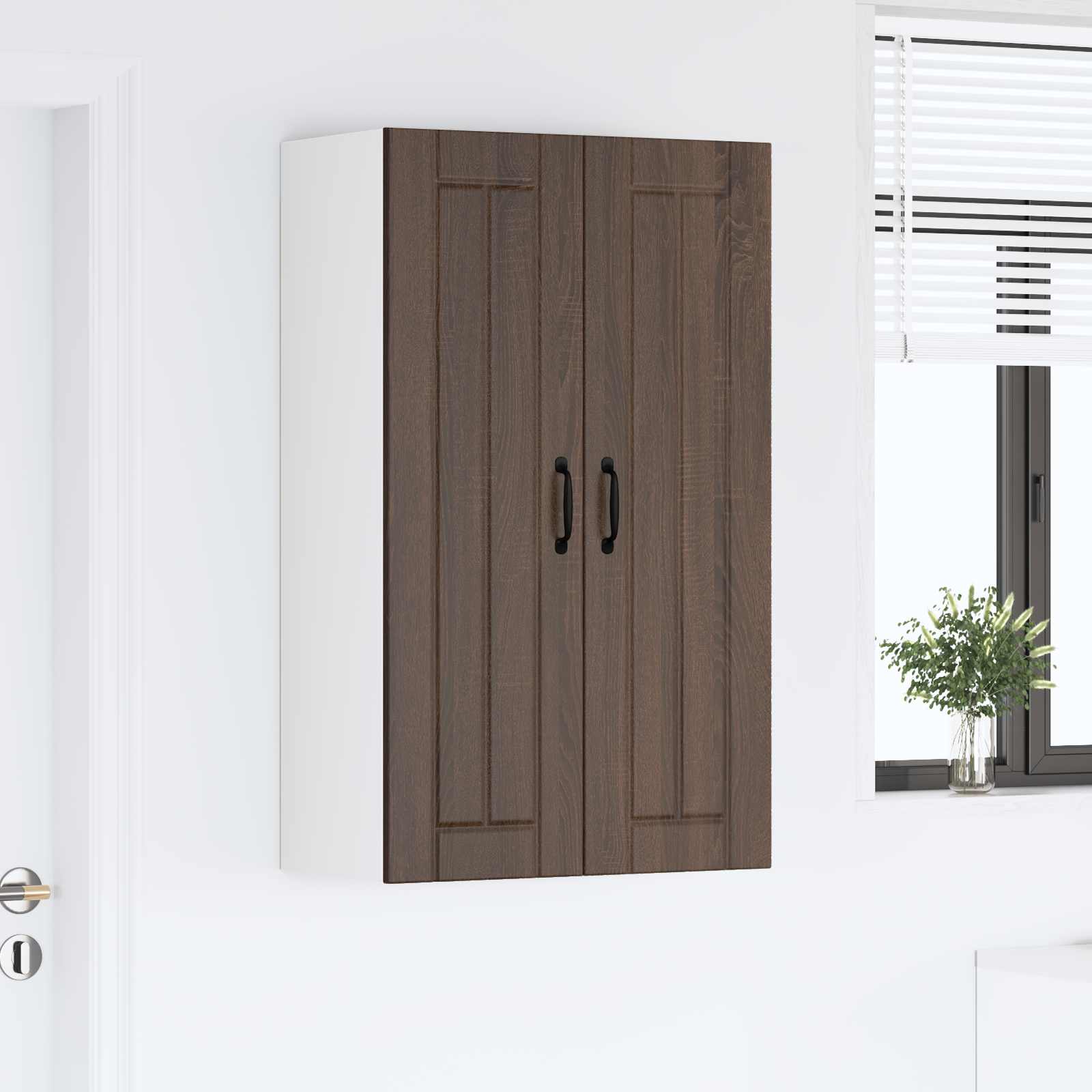 Ormar za Zid Lucca Smeđi hrast 60 x 31 x 100 cm