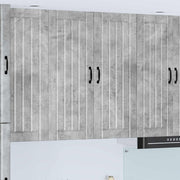Ormar za Zid Lucca Betonska siva 80 x 31 x 100 cm