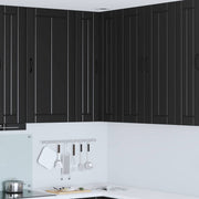 Zidni kutni ormar Lucca Crna 57 x 57 x 100 cm Konstruirano drvo