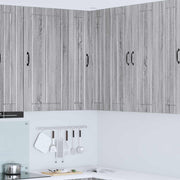Zidni kutni ormar Lucca Siva sonoma 57 x 57 x 100 cm