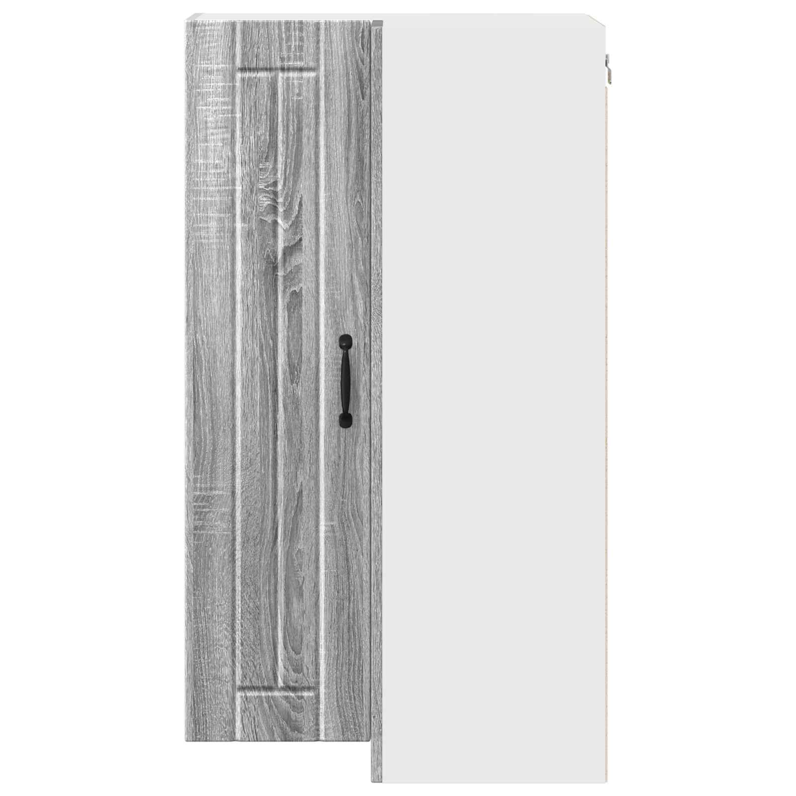 Zidni kutni ormar Lucca Siva sonoma 57 x 57 x 100 cm
