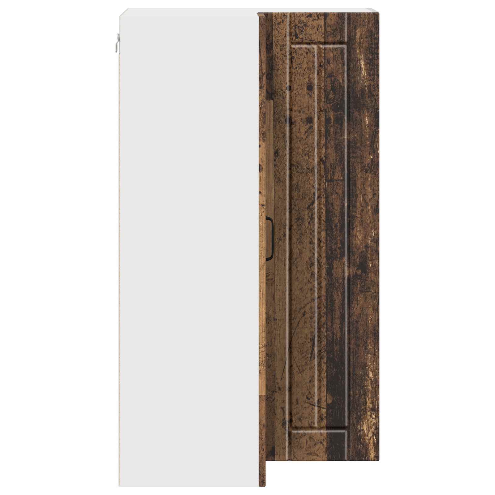 Zidni kutni ormar Lucca Staro drvo 57 x 57 x 100 cm