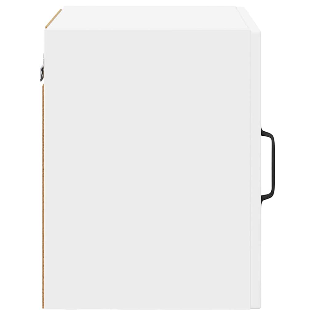 Zidni stakleni ormarić 2 pcs Bijelo 40 x 31 x 40 cm