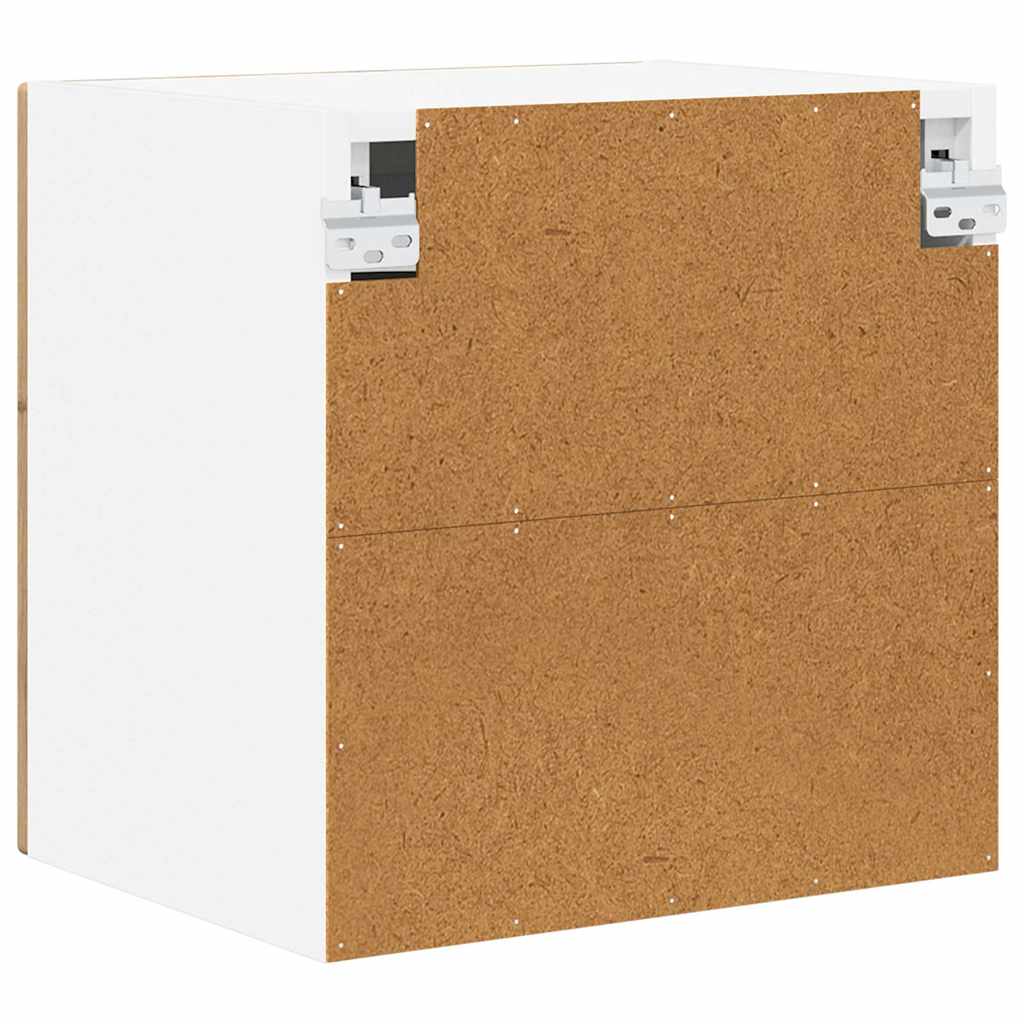 Zidni stakleni ormarić Umjetnički hrast 40 x 31 x 40 cm