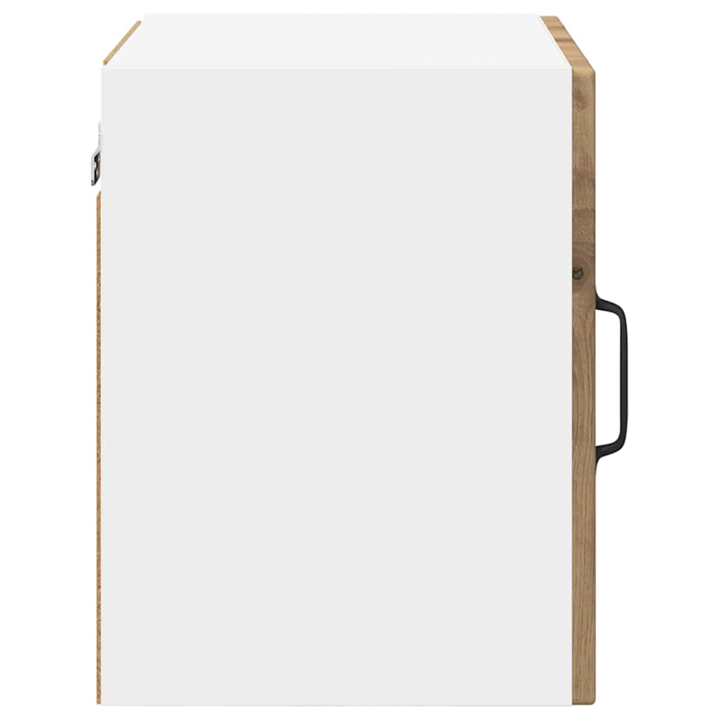 Zidni stakleni ormarić Umjetnički hrast 40 x 31 x 40 cm