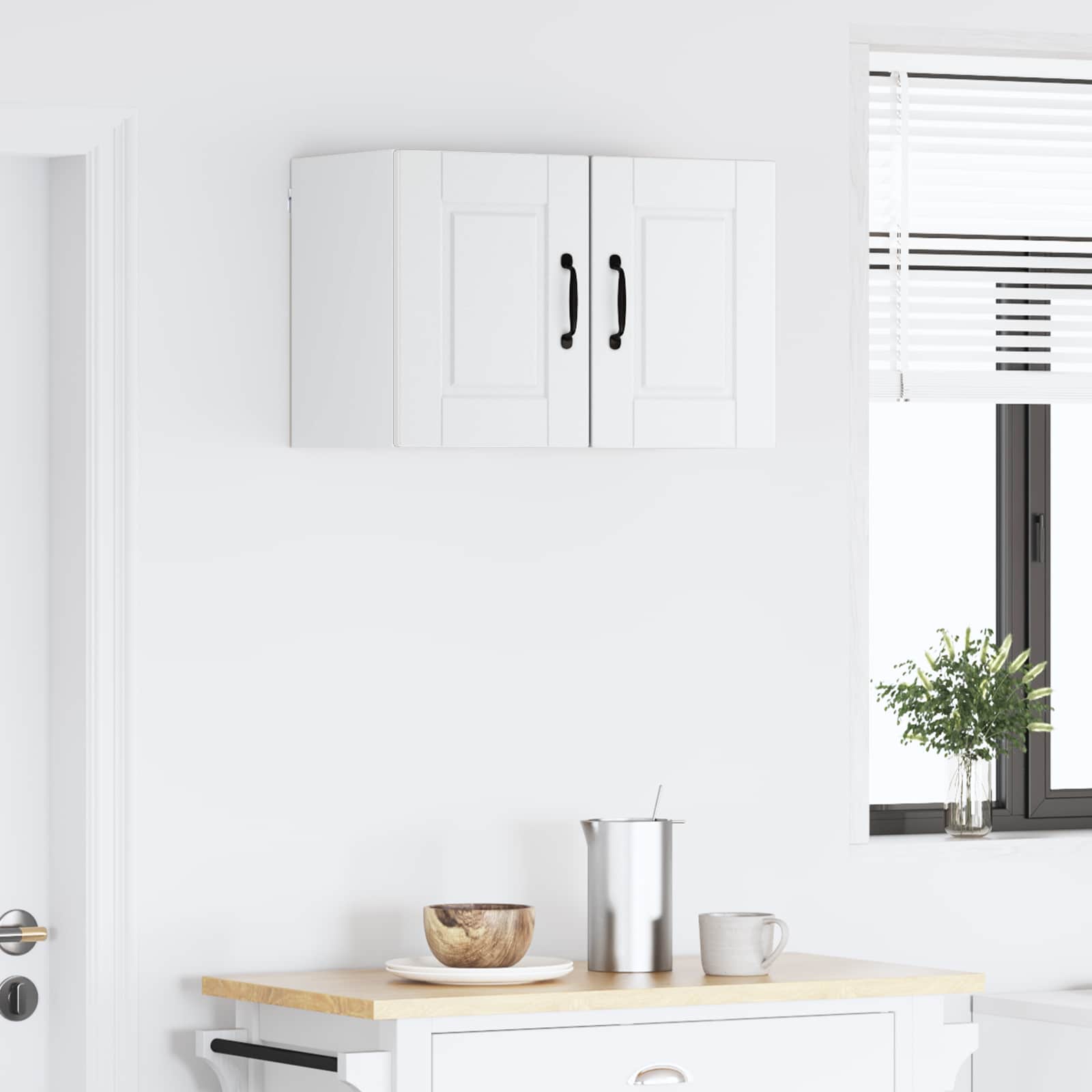 Ormar za Zid 2 pcs Bijelo 30 x 31 x 40 cm Konstruirano drvo