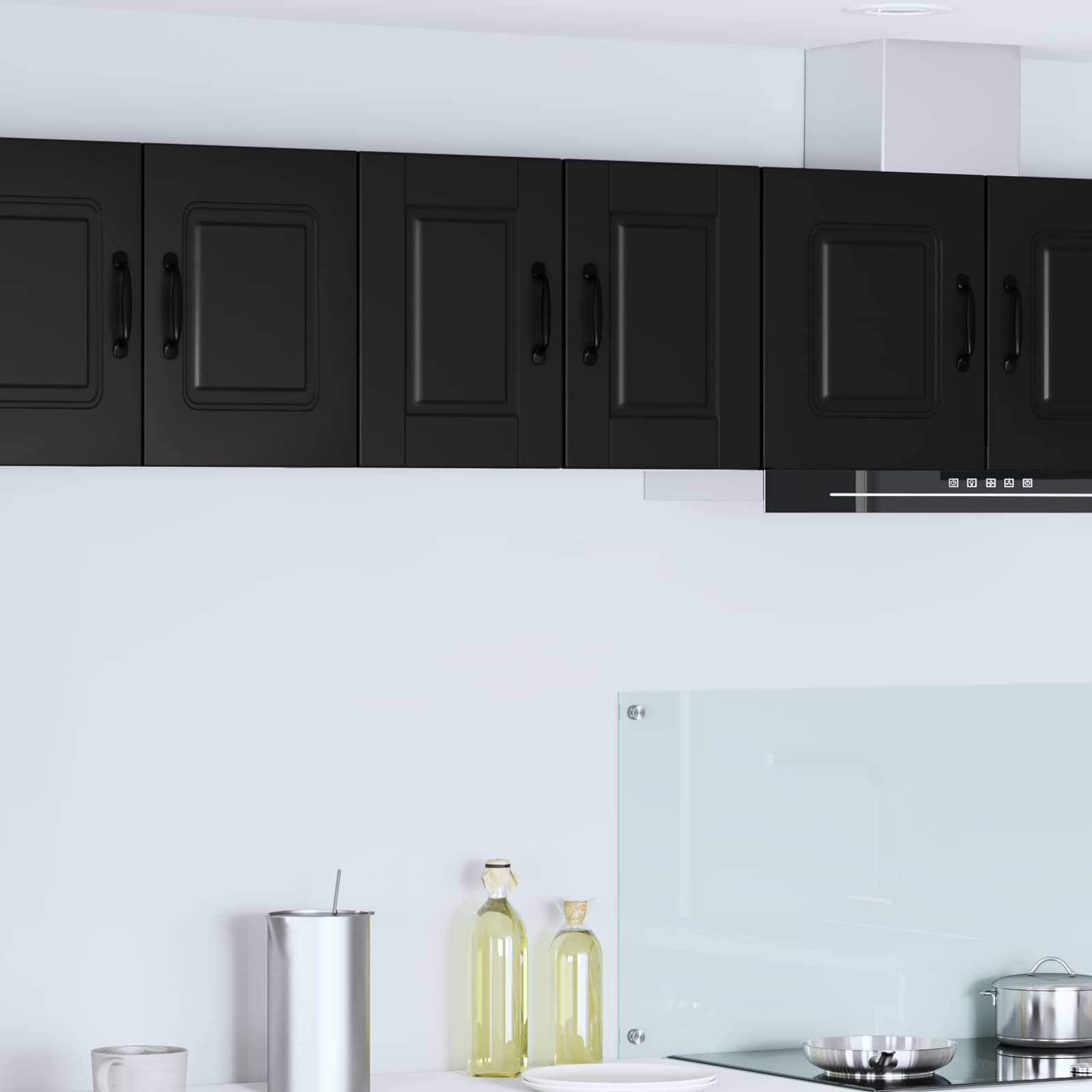 Ormar za Zid Crna 30 x 31 x 40 cm Konstruirano drvo