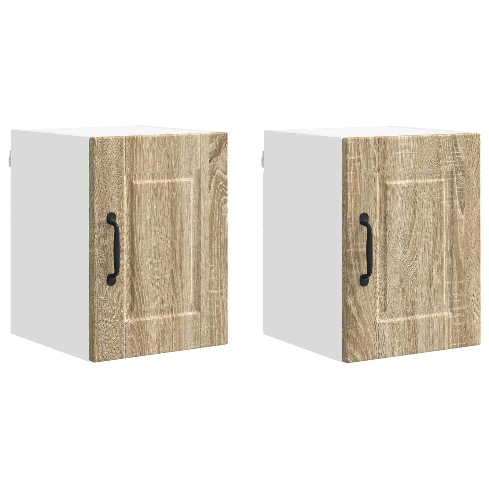 Ormar za Zid 2 pcs Sonoma hrast 30 x 31 x 40 cm