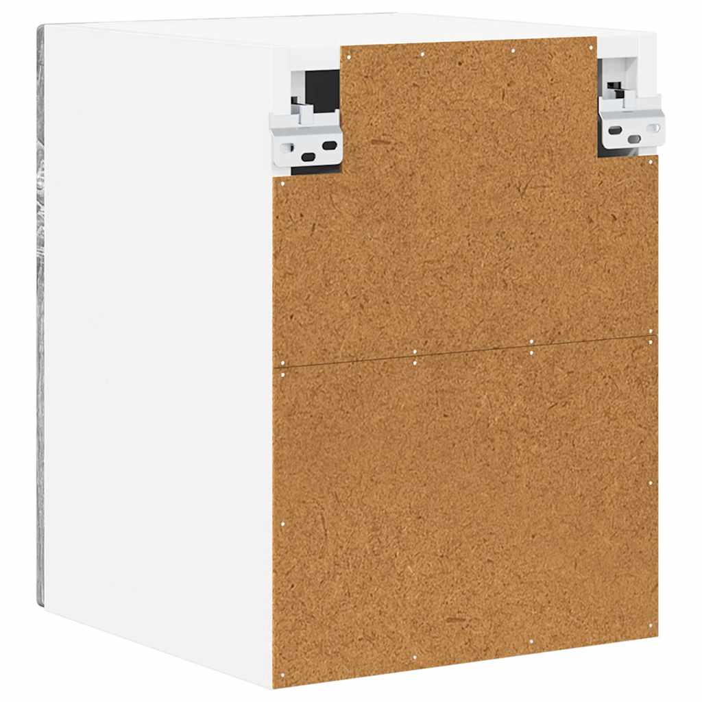 Ormar za Zid 2 pcs Siva Sonoma 30 x 31 x 40 cm