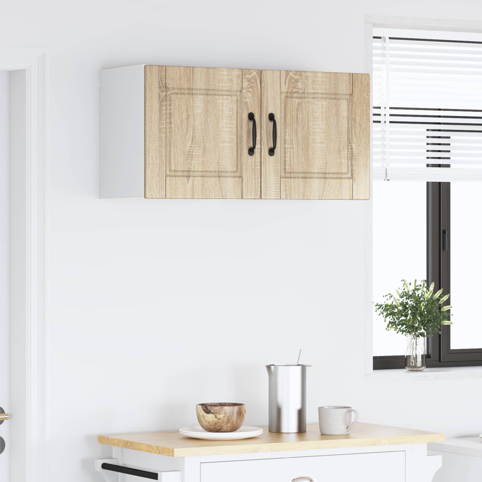 Ormar za Zid 2 pcs Sonoma hrast 40 x 31 x 40 cm