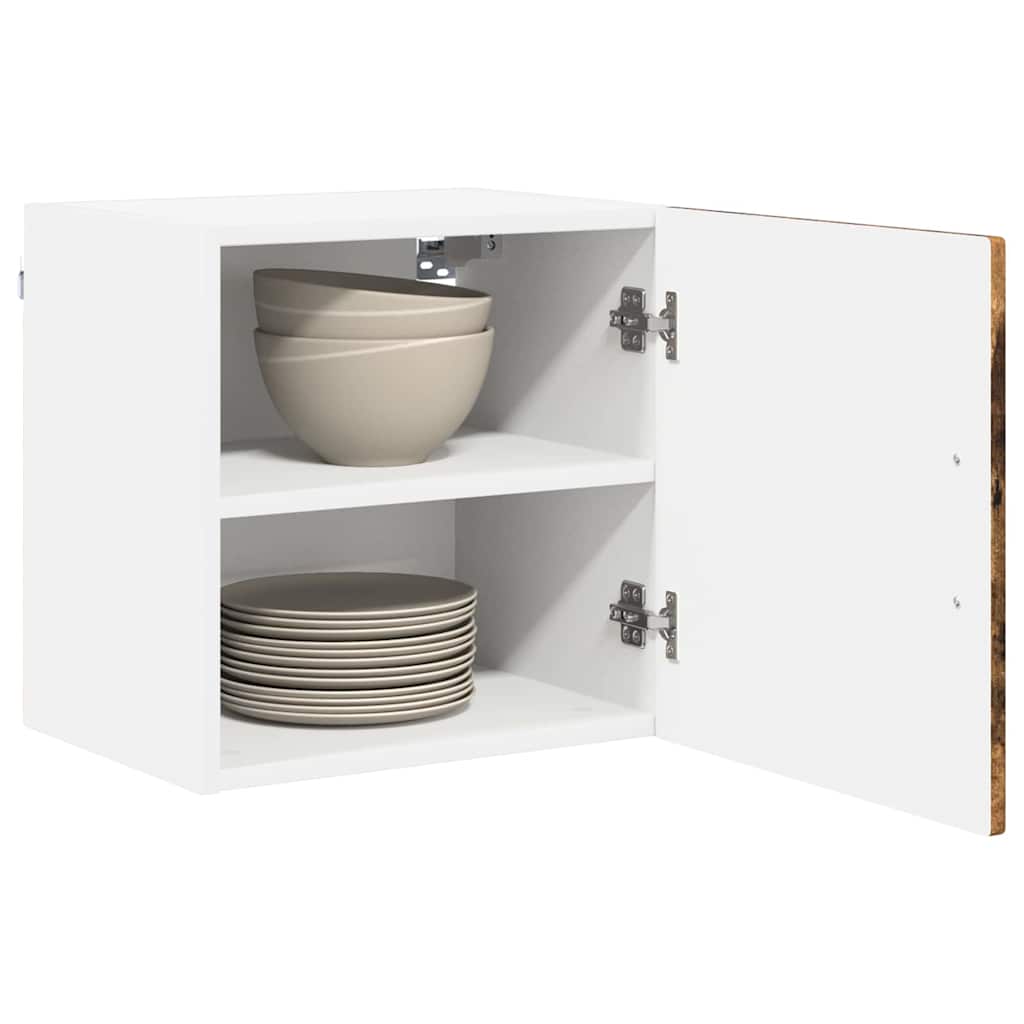 Ormar za Zid 2 pcs Dimljeni hrast 40 x 31 x 40 cm