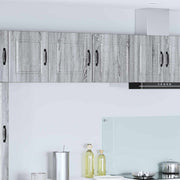 Ormar za Zid 2 pcs Siva Sonoma 40 x 31 x 40 cm