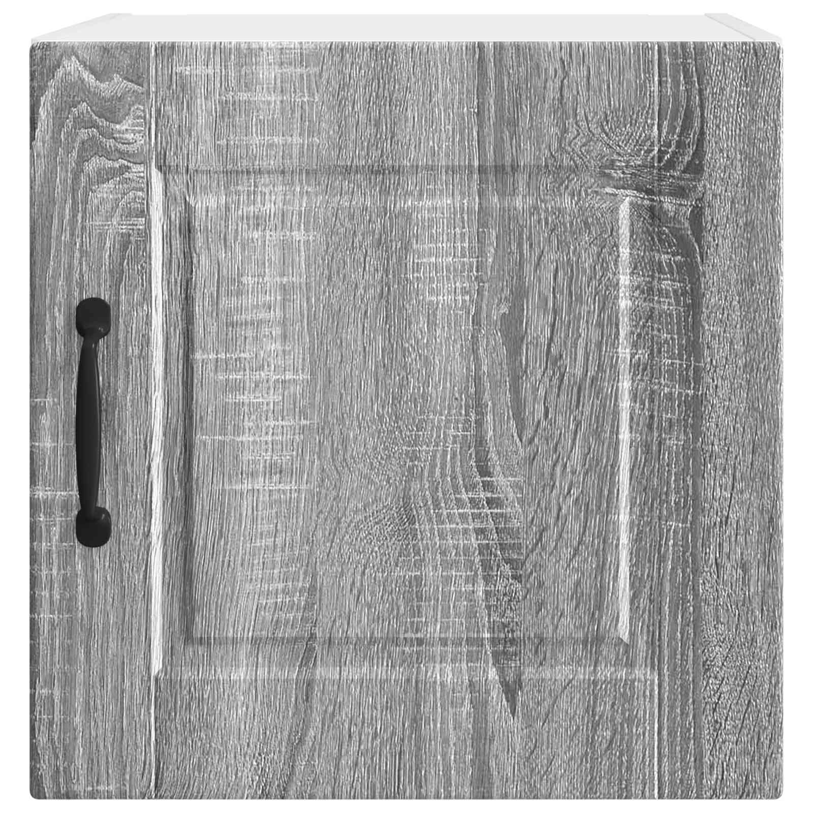 Ormar za Zid 2 pcs Siva Sonoma 40 x 31 x 40 cm