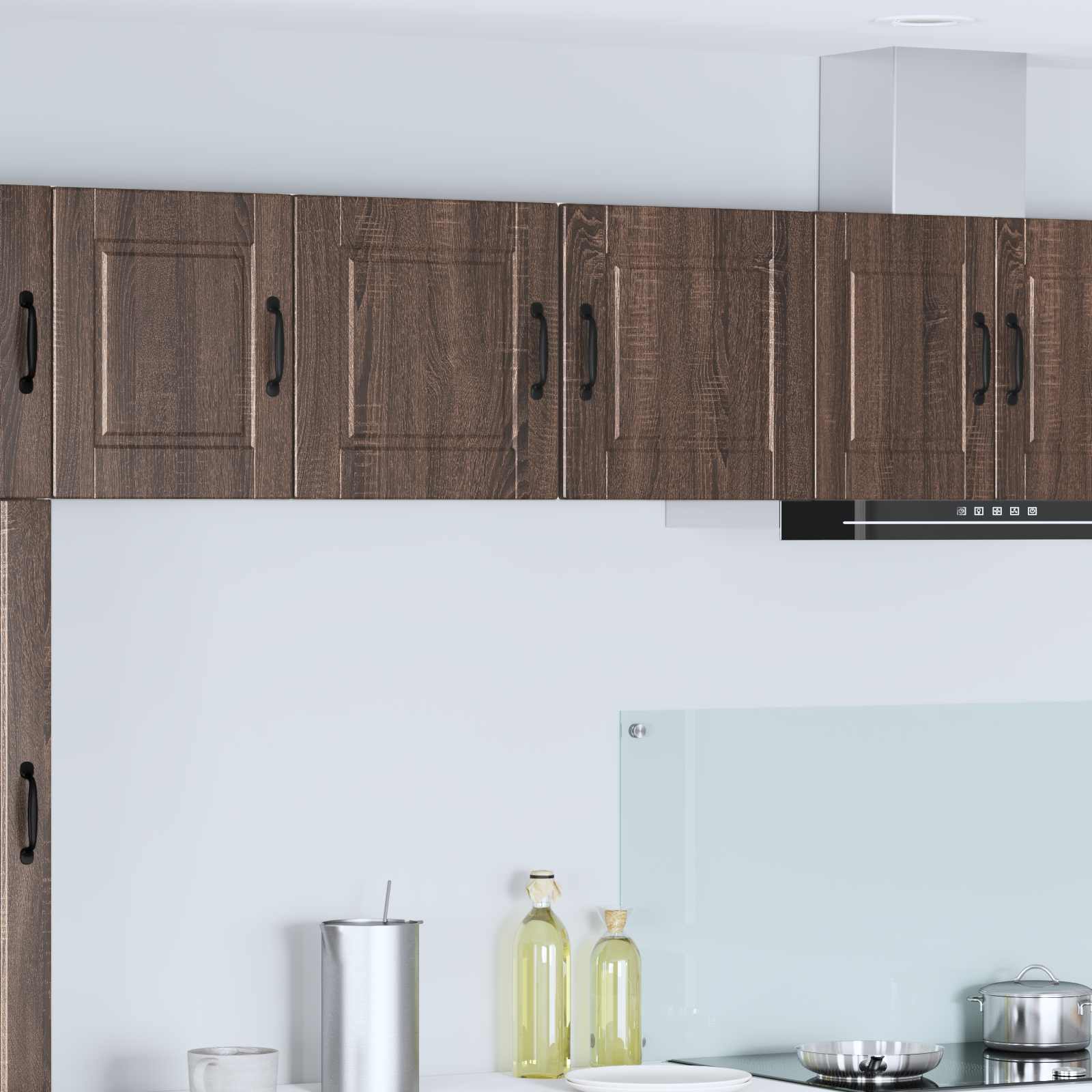 Ormar za Zid 2 pcs Smeđi hrast 40 x 31 x 40 cm