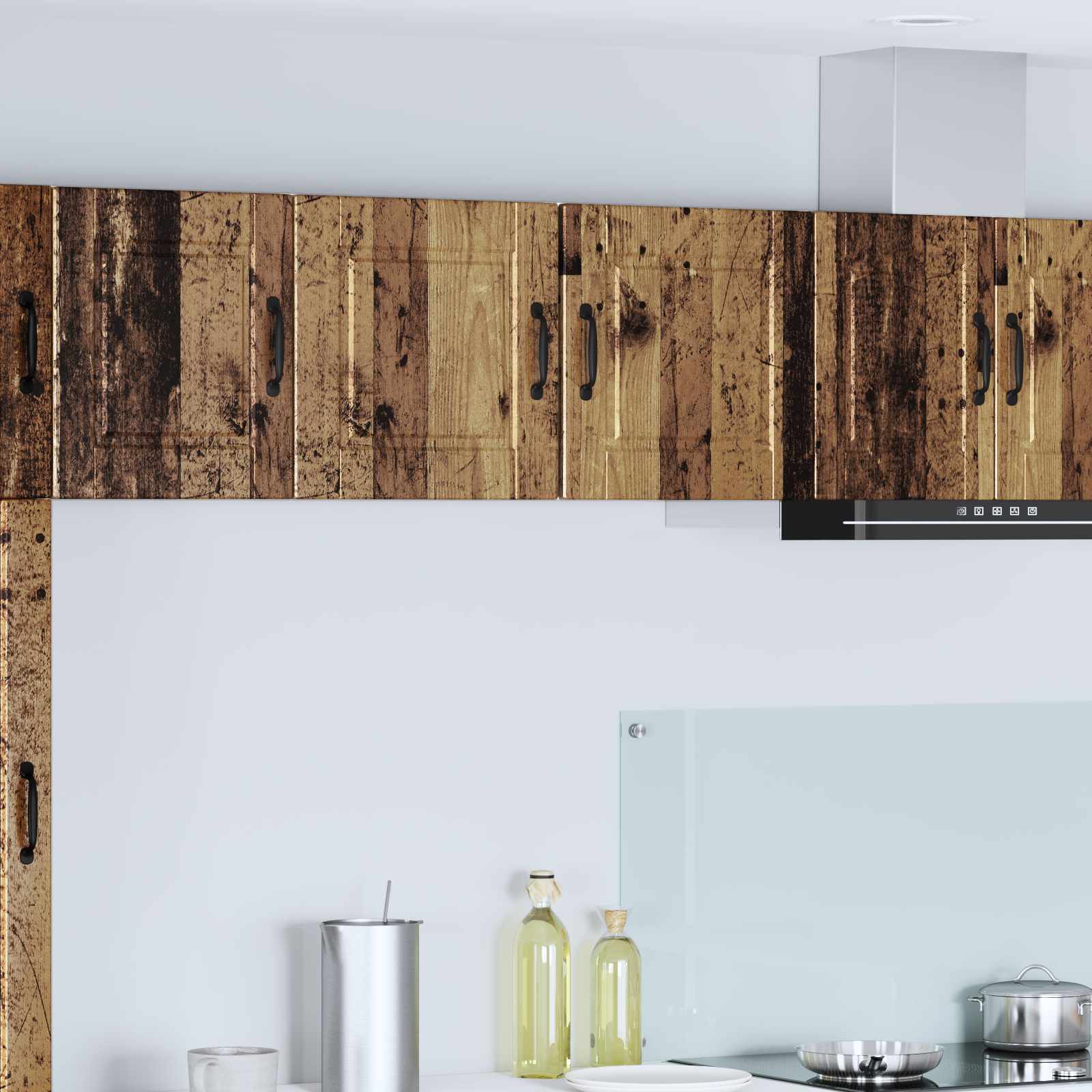 Ormar za Zid 2 pcs Staro drvo 40 x 31 x 40 cm Konstruirano drvo