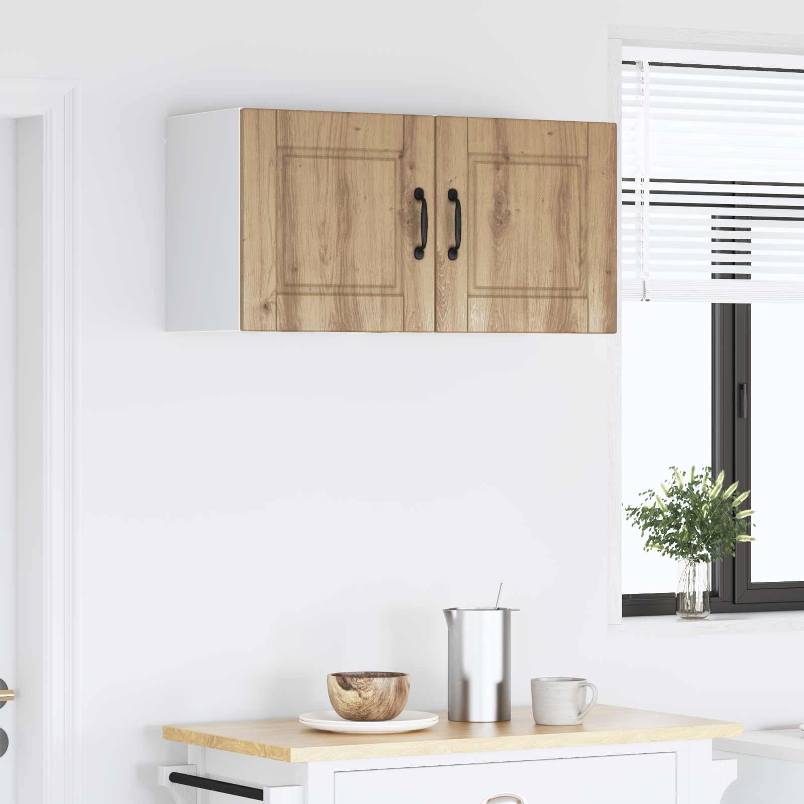 Ormar za Zid 2 pcs Umjetnički hrast 40 x 31 x 40 cm