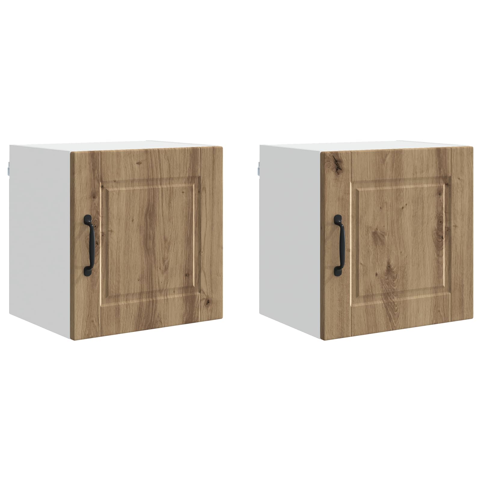 Ormar za Zid 2 pcs Umjetnički hrast 40 x 31 x 40 cm
