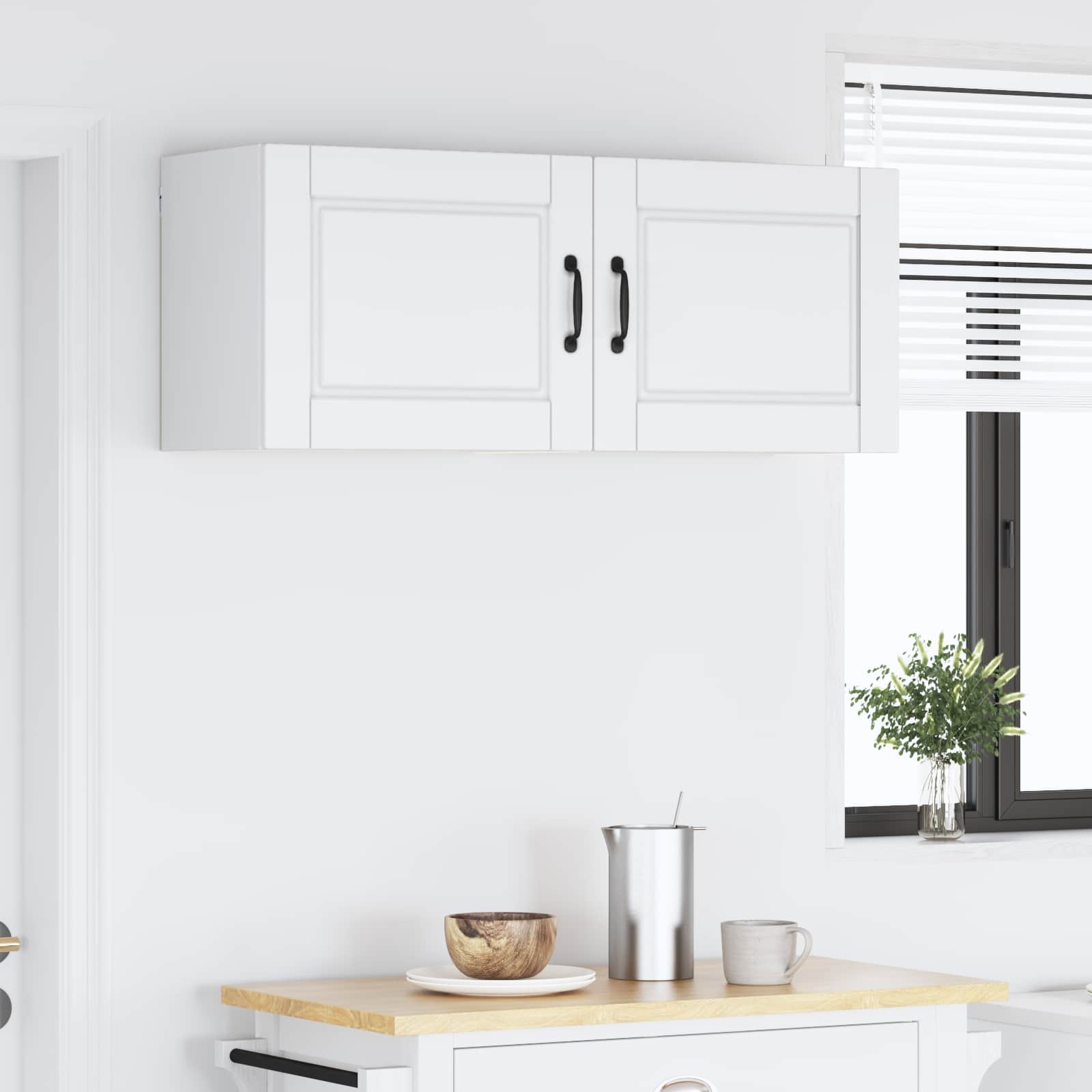 Ormar za Zid 2 pcs Bijelo 50 x 31 x 40 cm Konstruirano drvo