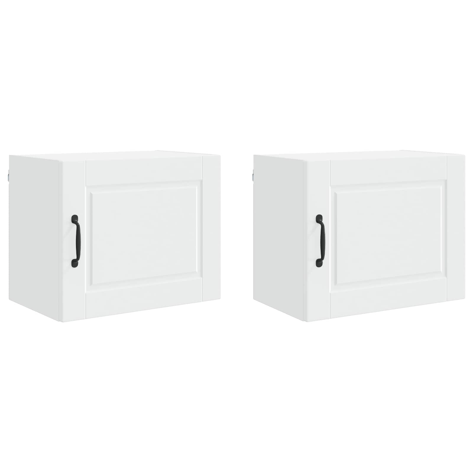 Ormar za Zid 2 pcs Bijelo 50 x 31 x 40 cm Konstruirano drvo