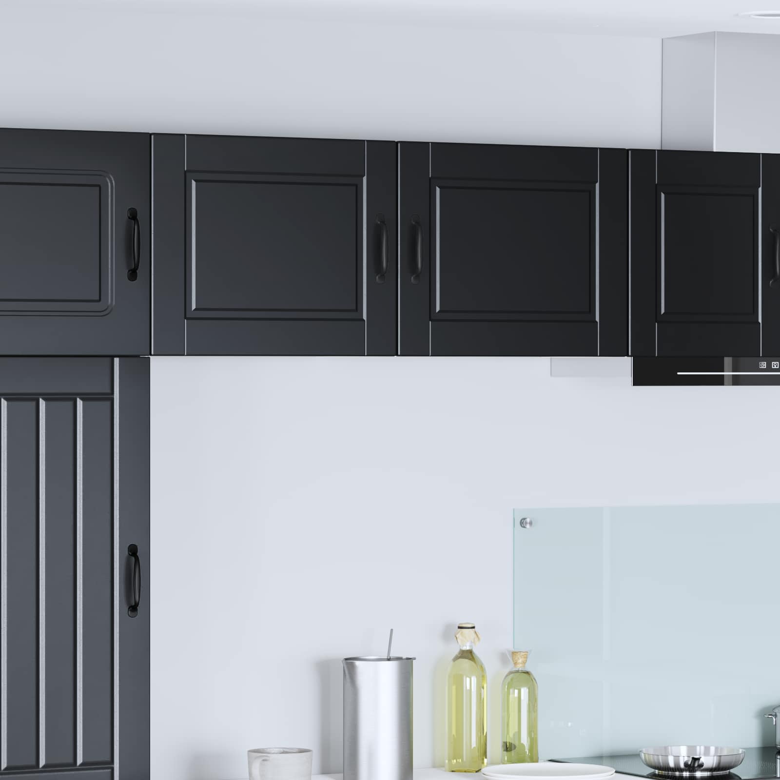 Ormar za Zid Crna 50 x 31 x 40 cm Konstruirano drvo