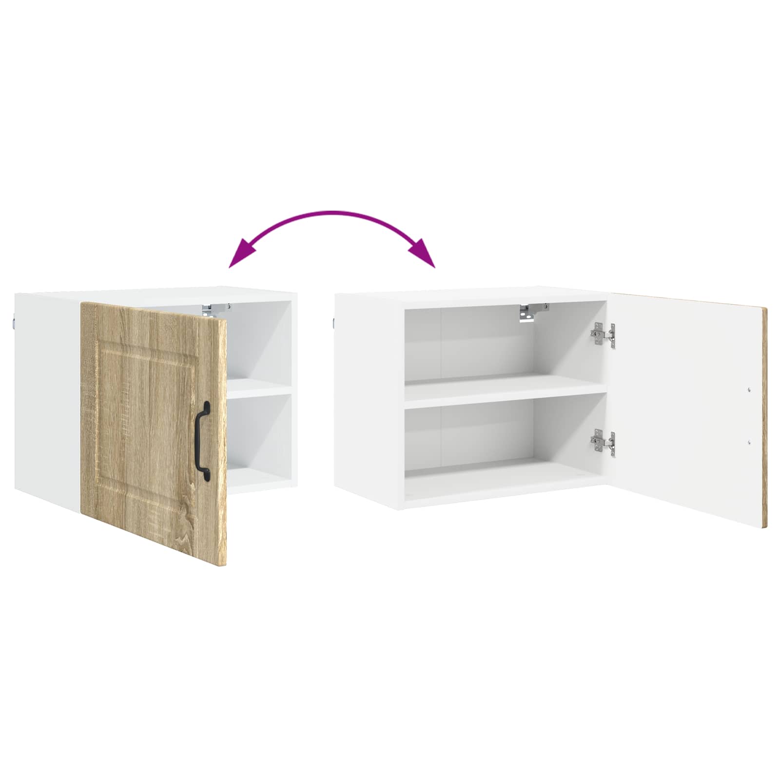 Ormar za Zid Sonoma hrast 50 x 31 x 40 cm Konstruirano drvo