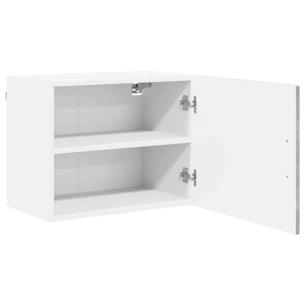 Ormar za Zid Betonski sivi 50 x 31 x 40 cm Konstruirano drvo