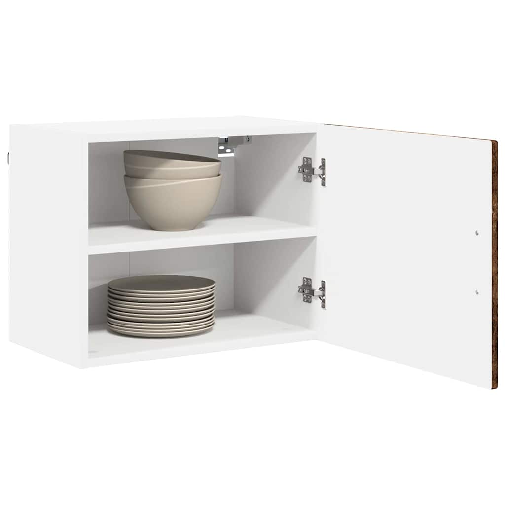 Ormar za Zid 2 pcs Dimljeni hrast 50 x 31 x 40 cm