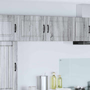 Ormar za Zid 2 pcs Siva Sonoma 50 x 31 x 40 cm
