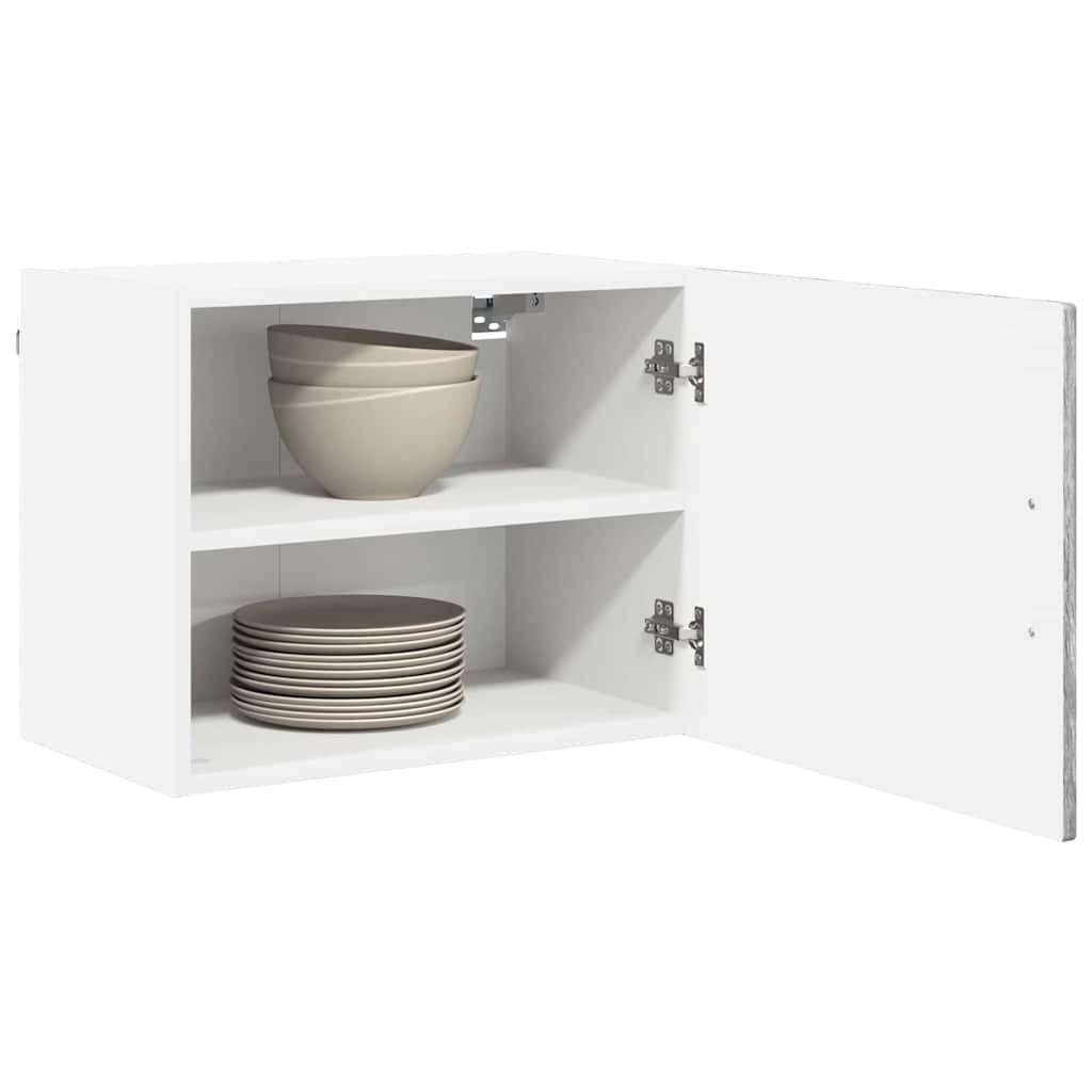Ormar za Zid 2 pcs Siva Sonoma 50 x 31 x 40 cm