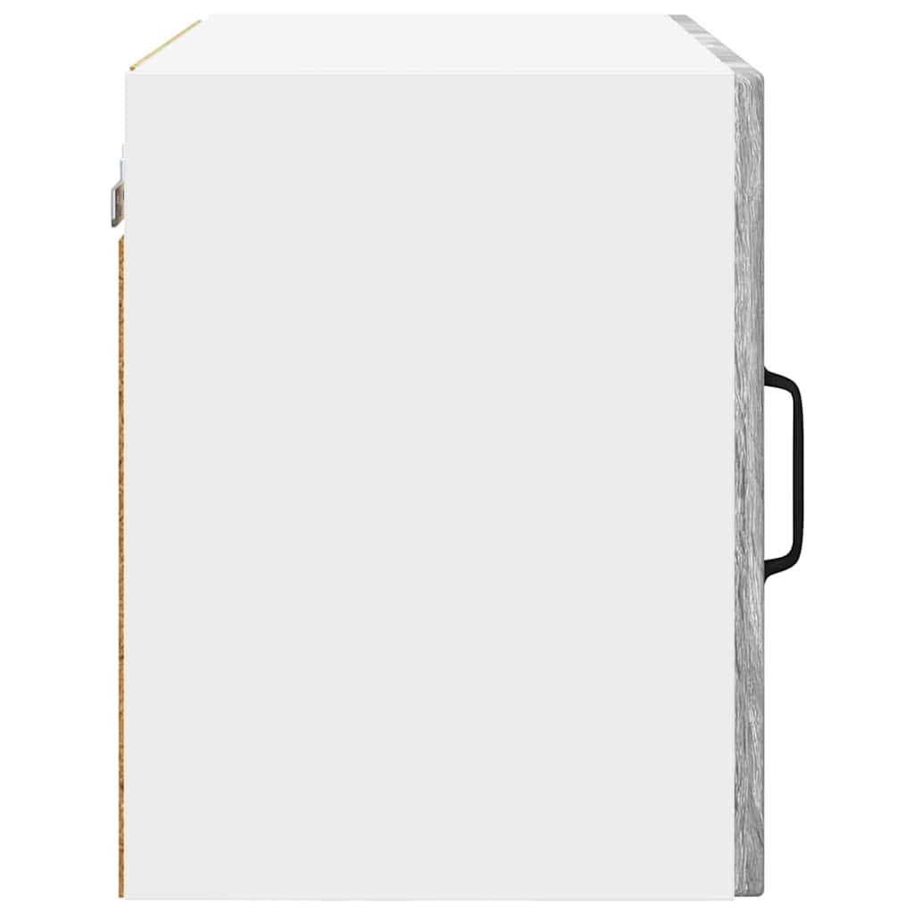 Ormar za Zid 2 pcs Siva Sonoma 50 x 31 x 40 cm