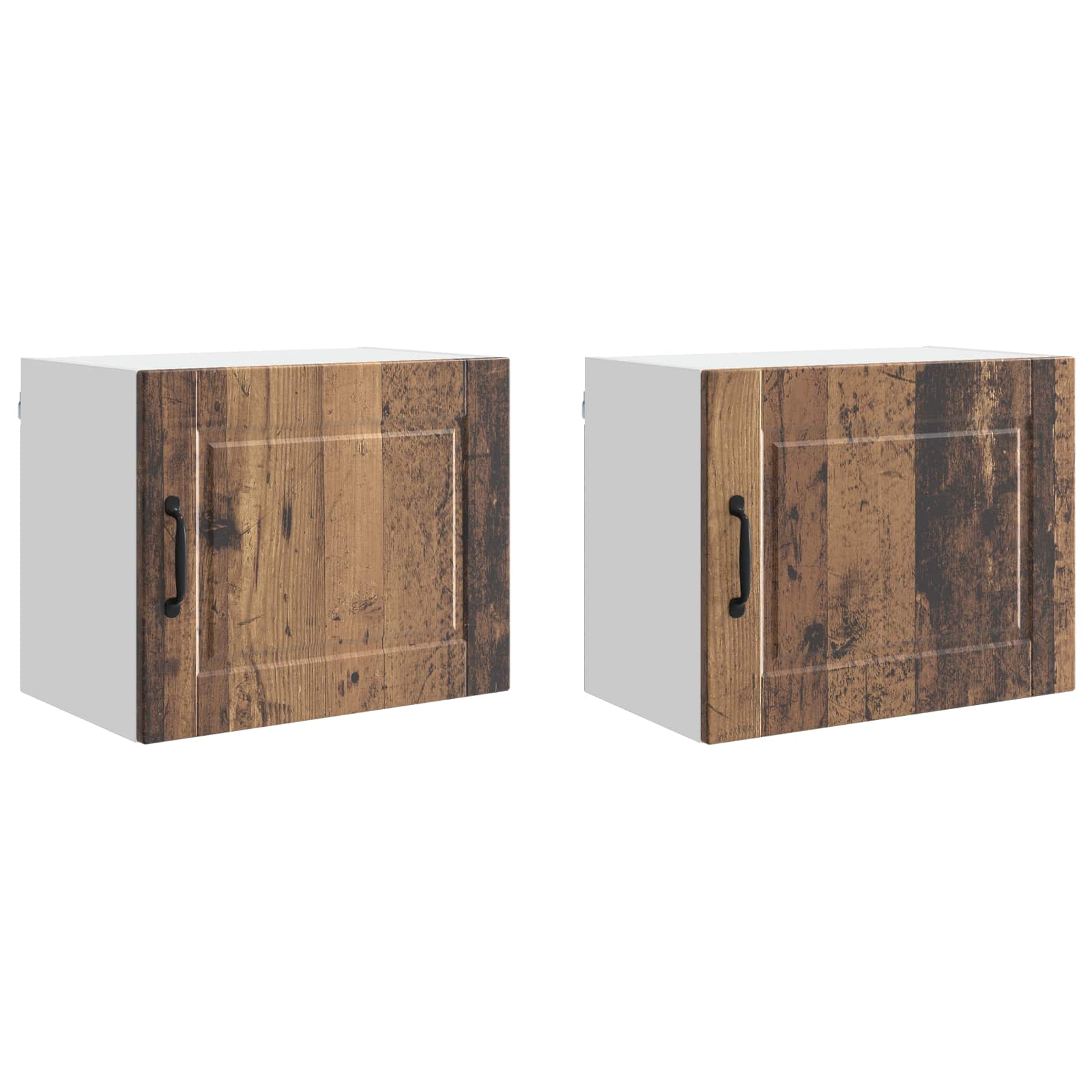 Ormar za Zid 2 pcs Staro drvo 50 x 31 x 40 cm Konstruirano drvo